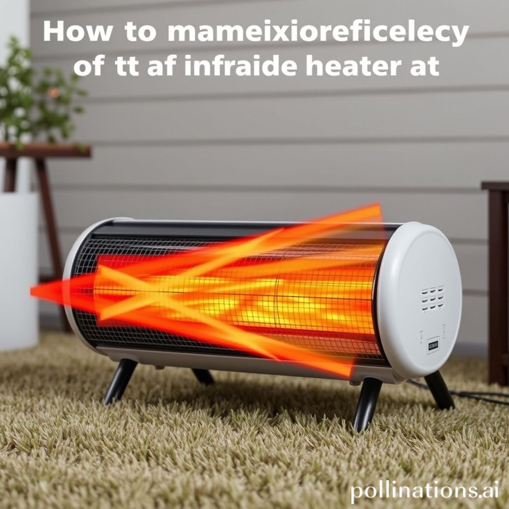 How To Maximize The Efficiency Of An Infrared Portable Heater?